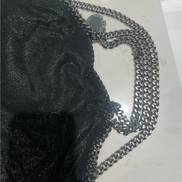 Stella McCartney Black Falabella Shoulder Bag - Picture 16 of 16